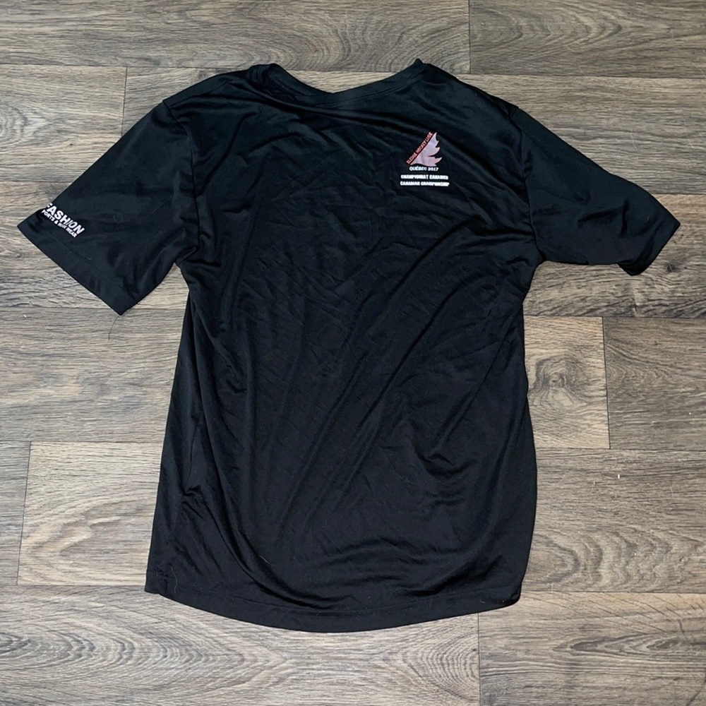 Black Short Sleeve Tee Shirt Sz M